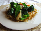 MIXED VEGETABLE CHOW MEIN