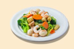 Prawns with Mixed Vegetables